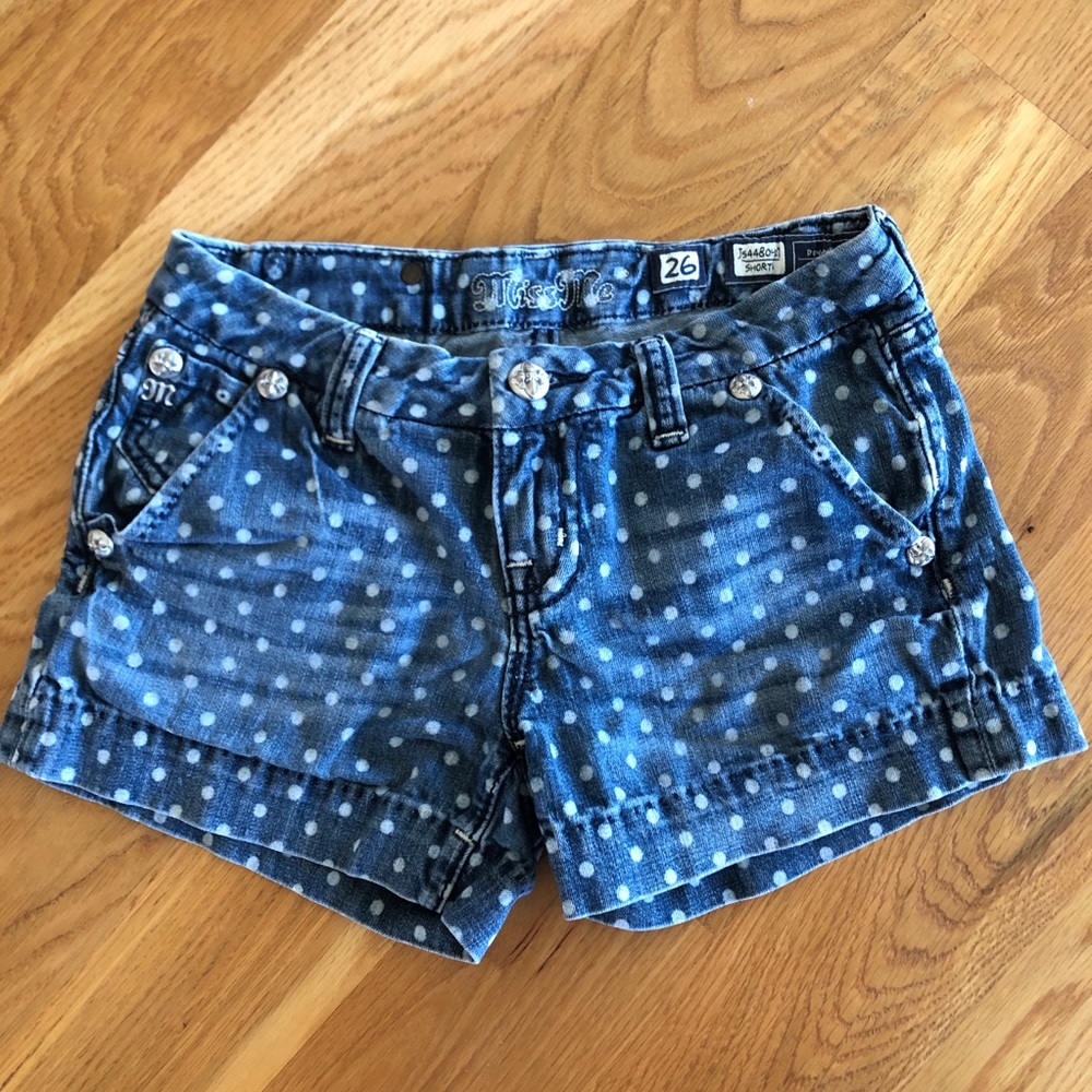 Polka Dot Miss Me Jeans Size 26